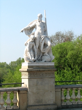 Schifffahrt, Allegorie, Zollbrücke 